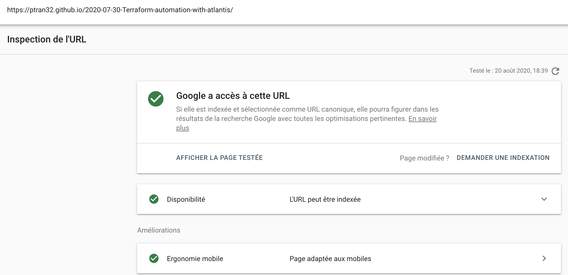 indexUrl screenshot